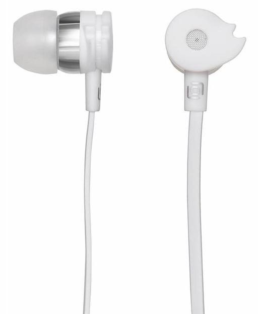 Гарнитура вкладыши Оклик HS-S-210 1.2м белый проводные в ушной раковине (D1) фото 1