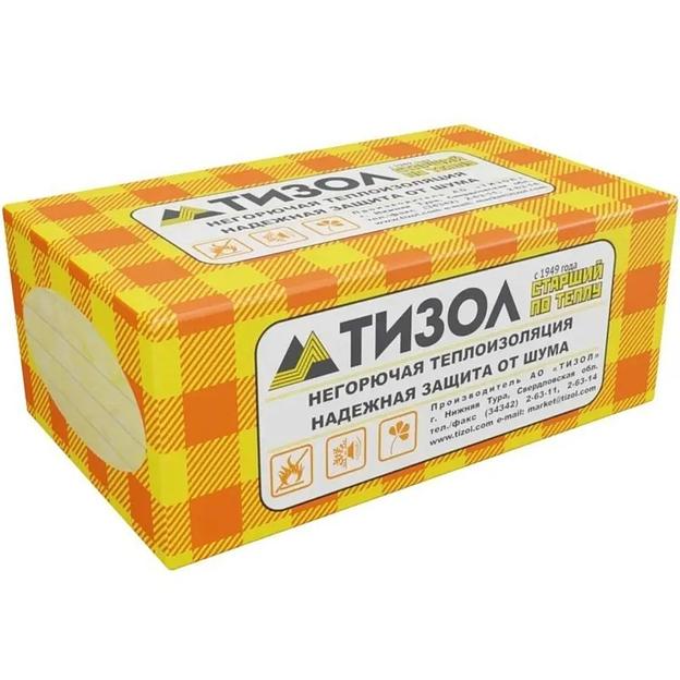 Мин. плита Тизол Фасад 110кг\м3 (1000х600х50мм)х6 3,6м2 фото 1
