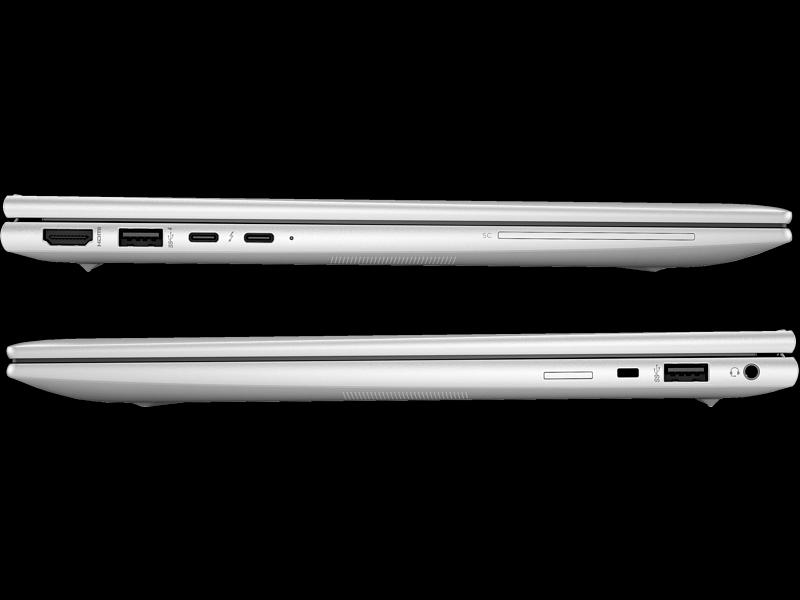 Ноутбук HP EliteBook 840 G10 Intel Core i7-1355U,14" WUXGA (1920x1200) IPS AG,16Gb DDR5-5200MHz(1),1Tb SSD NVMe,Al Case,51Wh,FPS,ENG/RU Kbd Backlit,1.36kg,Silver,2y,DOS фото 2