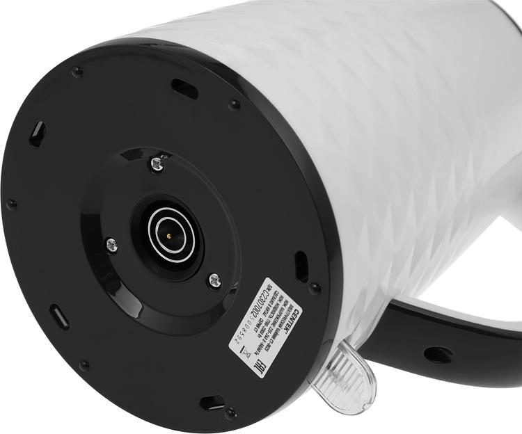 Чайник электрический Centek CT-0025 1.8л. 2000Вт белый/черный корпус: металл/пластик (CT-0025 WHITE) фото 7