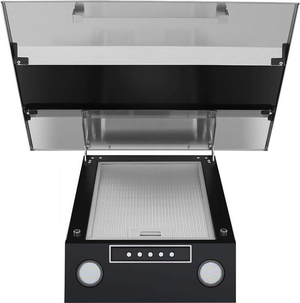 Вытяжка каминная Maunfeld Bridge 60 нержавеющая сталь/черный управление: кнопочное (1 мотор) фото 6