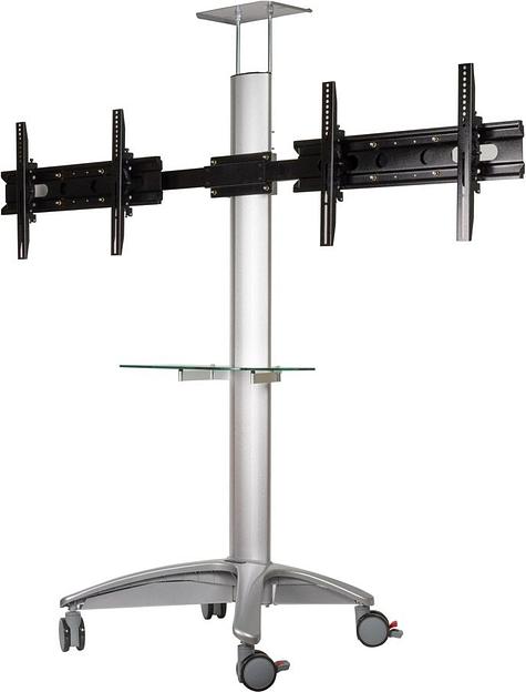 Подставка для телевизора Arm Media PT-STAND-15 серебристый 26"-55" макс.120кг напольный наклон фото 2