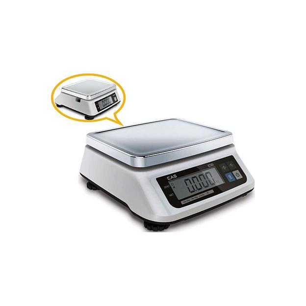 Весы электронные порционные CAS SWN-6 (DD) 2 дисплея фото 1
