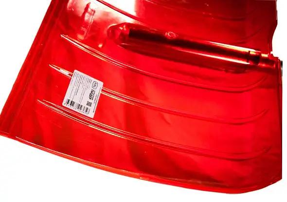 Лопата снеговая поликарбонатная №2 510х370 мм, без черенка, арт.СНЕГ-02.02 ОПТ фото 2