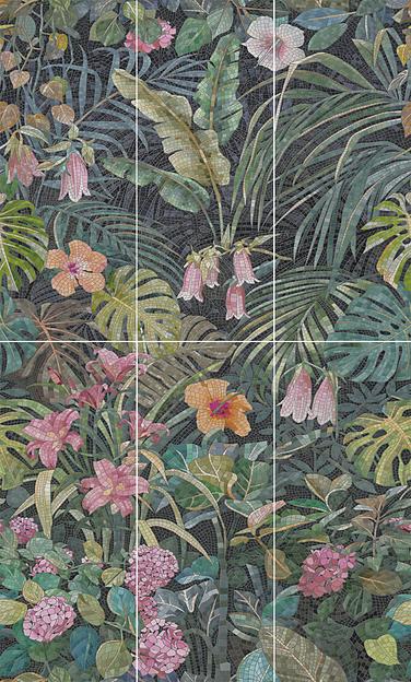 Панно Kerama Marazzi Альвао глянцевый (из 6-ти плиток) 600x1000 фото 1