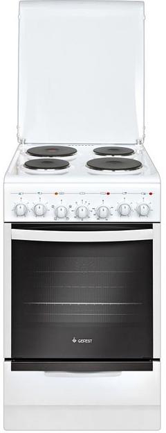 Плита Электрическая Gefest ЭП Н Д 5140-02 белый эмаль (металлическая крышка) фото 1