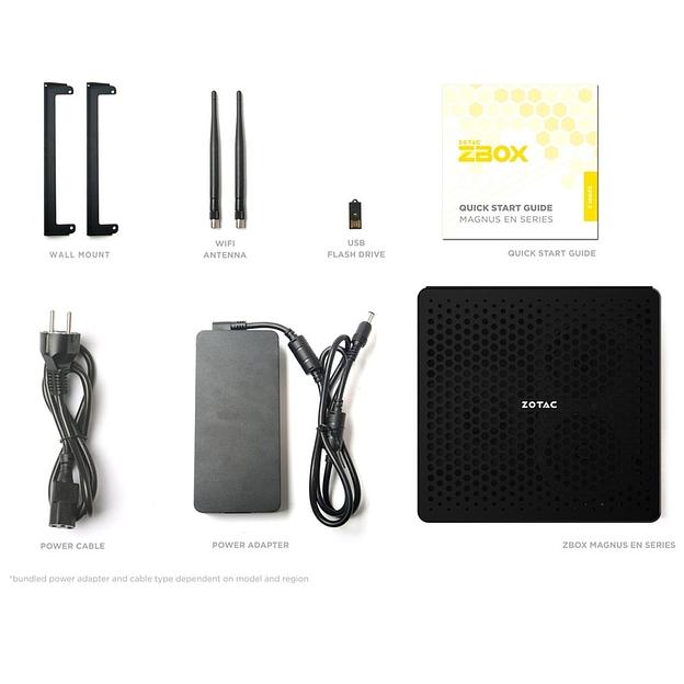 Платформа системного блока с ЦПУ Zotac ZOTAC ZBOX-EN275060TC-BE,Ultra 7 255HX, RTX 5060 Ti LAPTOP,2x DDR5 and M.2 SSD SLOTS,wifi,bt,EU plug DUAL 5G LAN, 2x DP, 1x HDMI фото 7