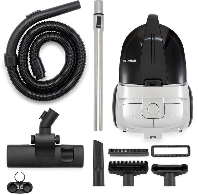 Пылесос Hyundai HYV-C2650 2200Вт черный/серебристый фото 10
