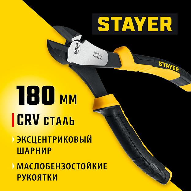 STAYER Hercules, 180 мм, усиленные бокорезы (2203-6-18) фото 2