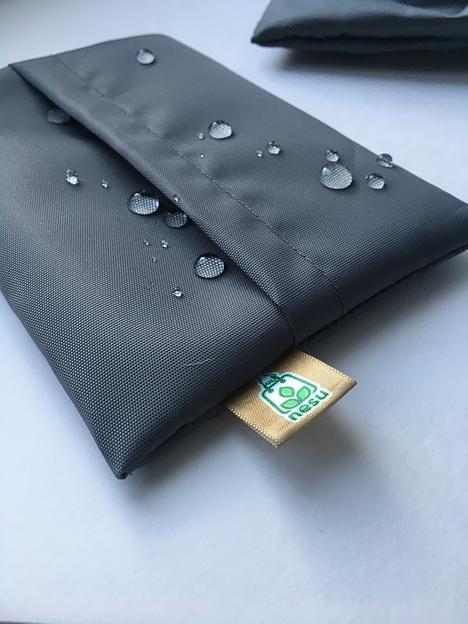 Бахилы многоразовые взрослые NESU «Макси» с сумкой, серый фото 4