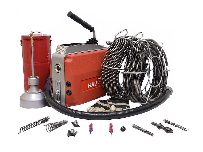 Электромеханическая машина для прочистки труб VOLL V-Clean 150 арт.7.00151 фото 3