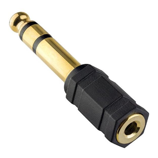 PERFEO Переходник Jack 6.35 мм вилка - Jack 3.5 мм розетка, стерео-аудио (A7023) фото 1