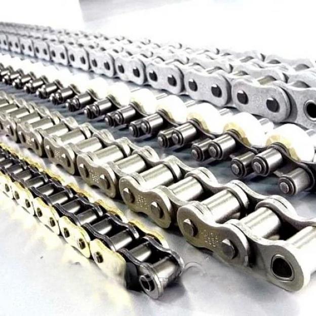 Цепи приводные SS 08B (395 зв.+1 с.зв) нержавейка фото 1