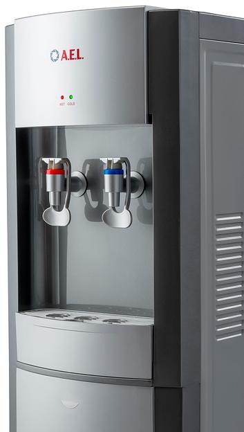 Кулер AEL LD-AEL-28 напольный электронный серебристый/серый фото 4