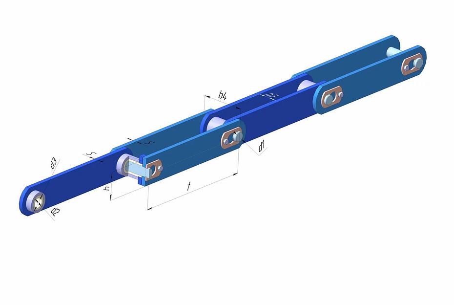 Цепь М1250 по ГОСТ 588-81 фото 1