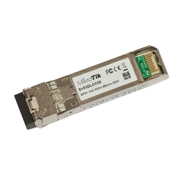 Трансивер MikroTik SFP+ module 10G MM 300m 850nm Dual LC-connector (S+85DLC03D) фото 1
