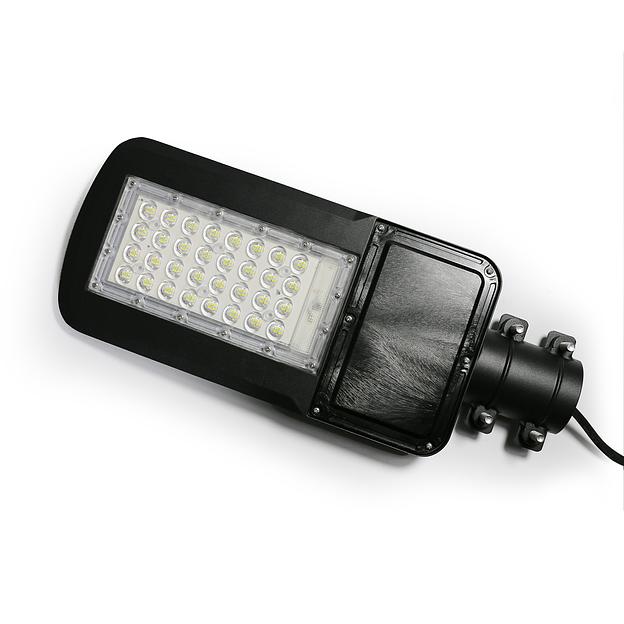 Светильник светодиодный уличный консольный LED ДКУ 100 Вт 12000 Лм 5000К IP65 120-260 В КСС Ш 455х180х49 мм Qplus Gauss Gauss 629535300 фото 4