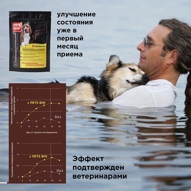 Добавка PETS BIN «Placentum» для собак ОПТ фото 10