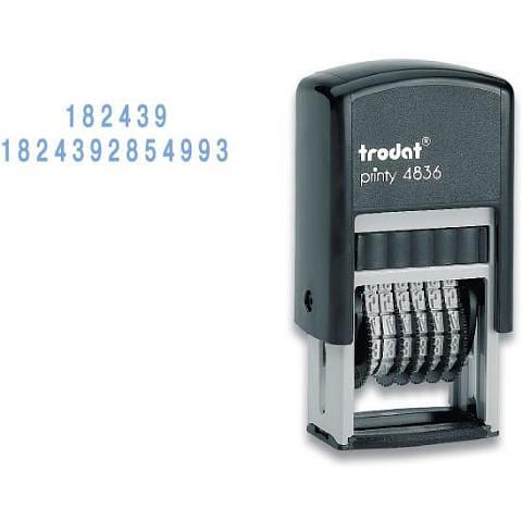 Мини-нумератор 4836, 6-разрядный, 3мм, Trodat фото 1