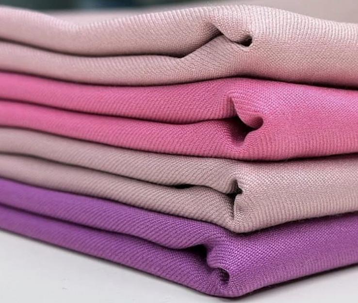 Костюмная ткань «Сияющая орхидея» 145 см ОПТ фото 1