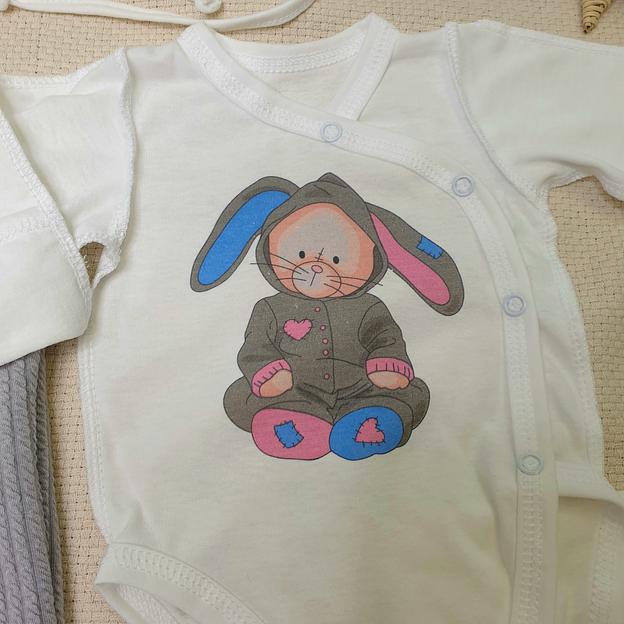 № 430 Комплект на выписку «Лапуля», молочный ОПТ фото 4