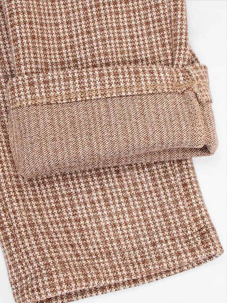 Брюки для девочки Соль&Перец коричневый, арт.SP2135 ОПТ фото 3