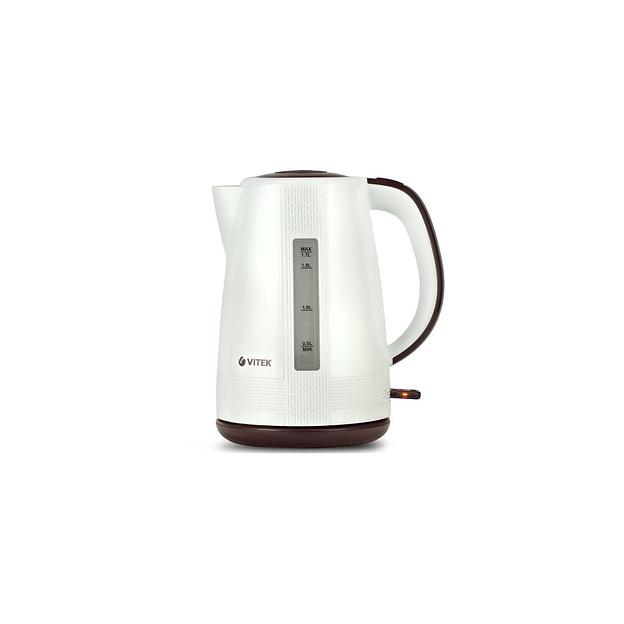 Чайник электрический Vitek VT-7055, 2150Вт, белый фото 1