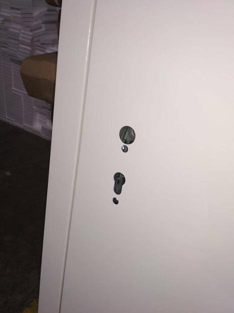 Дверь металлическая противопожарная остекленная однопольная 01 EI-60 WENT 15X30 ОСТ. 30Х40 фото 2