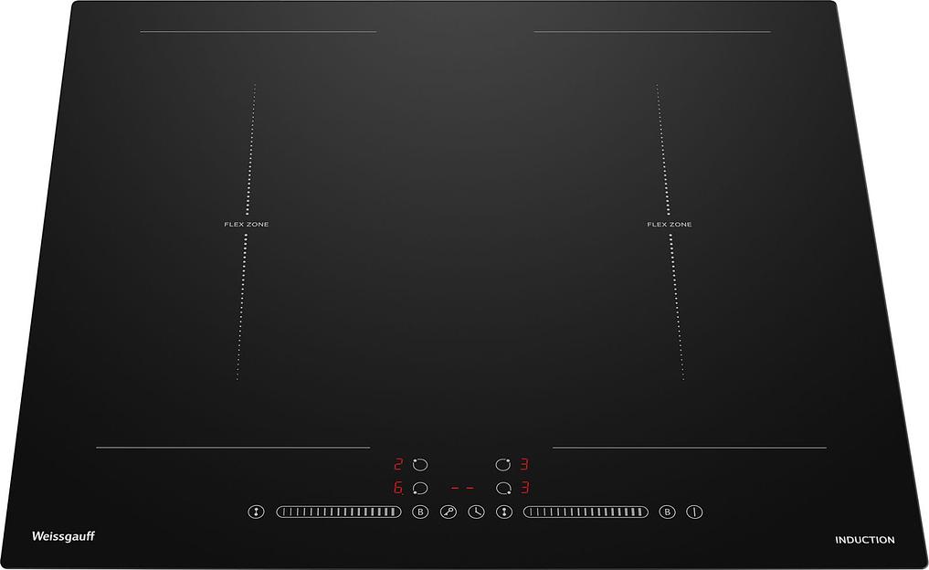 Индукционная варочная поверхность Weissgauff HI 642 BSCM черный фото 2