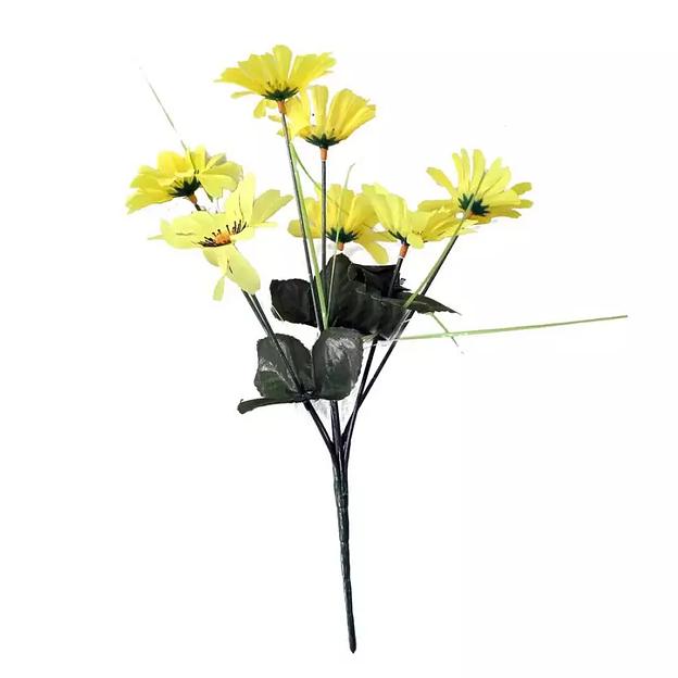 Букет с ромашками 7 голов 32см 343-082 фото 2