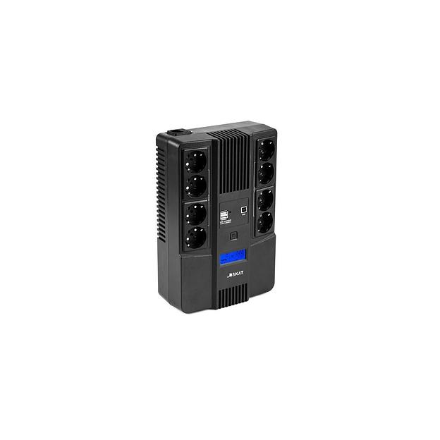 ИБП БАСТИОН SKAT-UPS 800-AID-IN-1x9-8, 800ВA [8933] фото 1