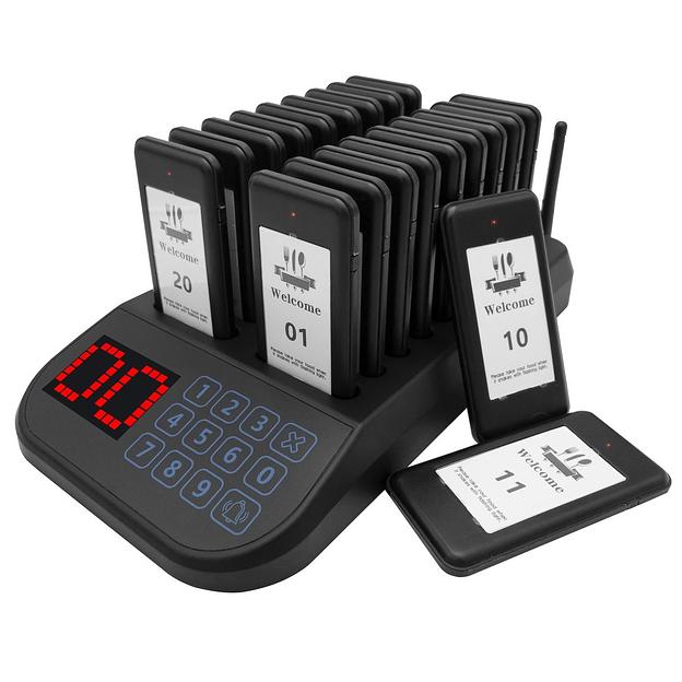 Система из 20 пейджеров Kromix W2270, черная фото 1