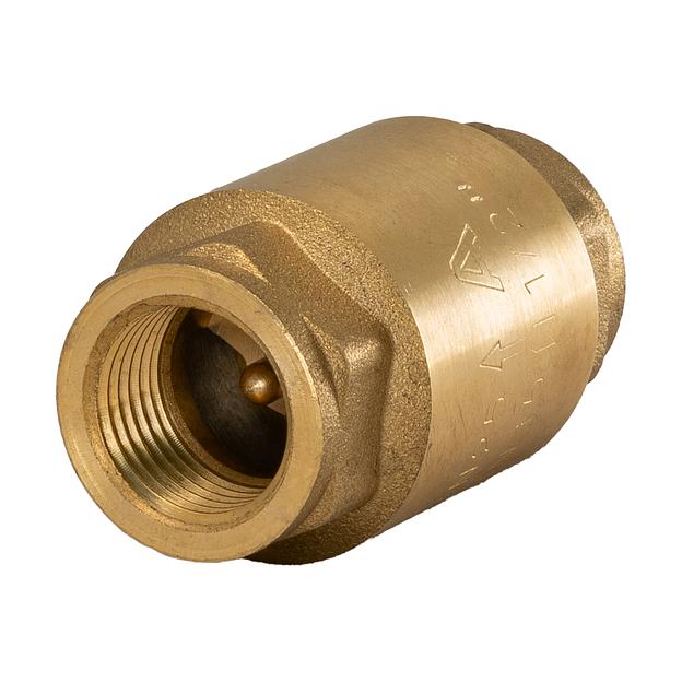 Клапан обратный с латунным сердечником ВВ 1/2' фото 3