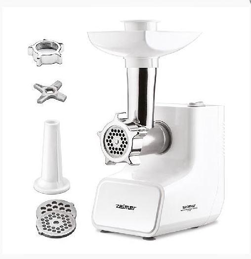 Мясорубка Zelmer ZMM3511B белый фото 3
