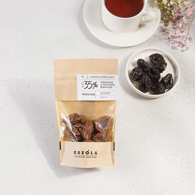 Чернослив в молочном шоколаде Kreola 90 г, опт фото 5