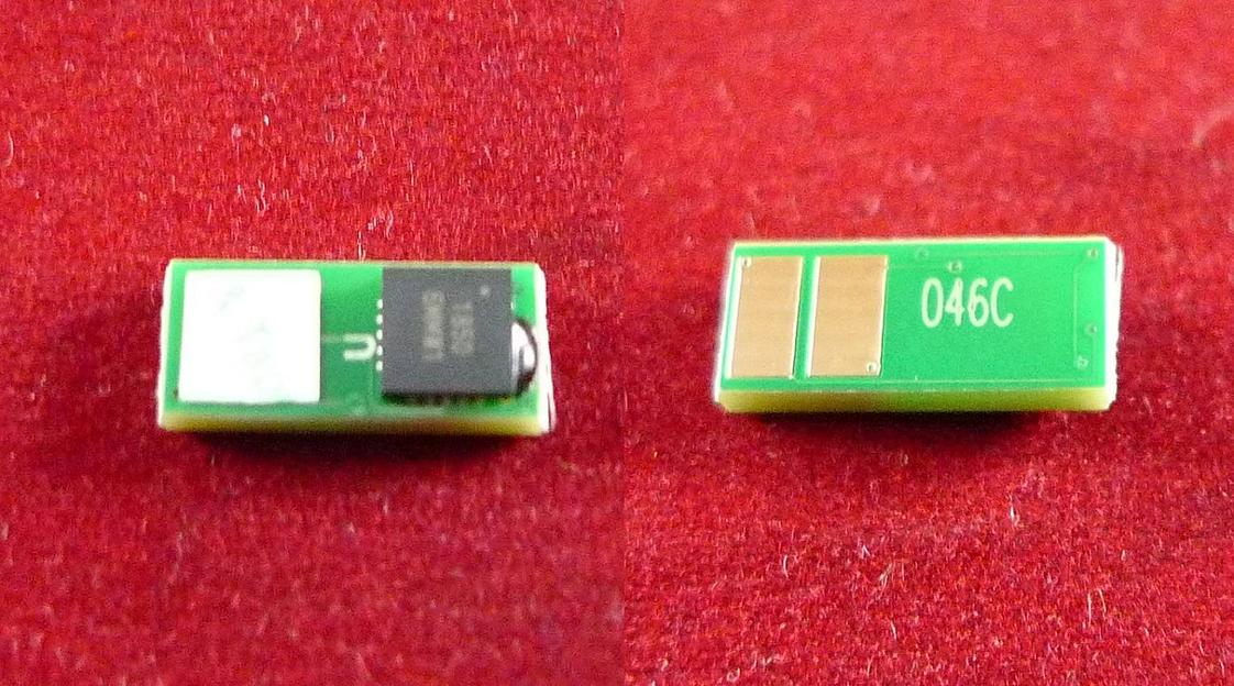 Чип Canon i-SENSYS LBP653Cdw/654Cx/732Cdw/734Cdw/735Cx (1249C002) Cyan, 2.3K ELP Imaging® фото 1