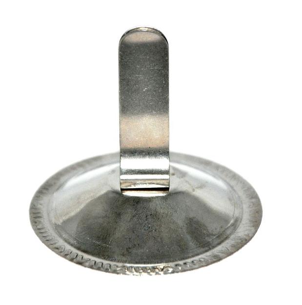 Держатель для ценников и табличек d=6 см. h=5,5 см. нерж. на подставке MGsteel /1/240/ фото 1