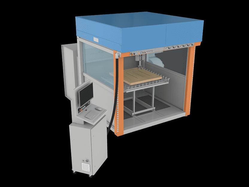 Малогабаритный автоматический покрасочный робот PROFI MINI фото 3