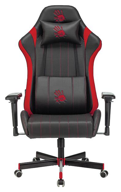 Кресло игровое A4Tech Bloody GC-990 черный/красный искусственная кожа крестовина металл фото 2