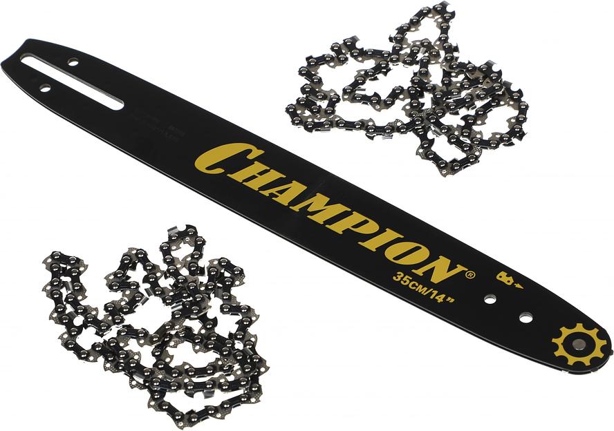 Шина + цепь для цепных пил Champion 140SDEA041 3/8" 52звена (952929) фото 1