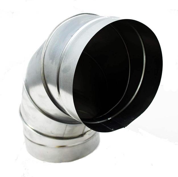 Колено 90/200мм металл фото 1