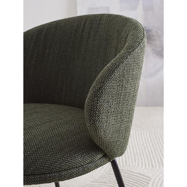 Стул полубарный Comfy, рогожка, шпинат фото 5