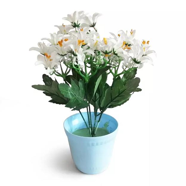 Букет искусственных цветов в горшке 619 25см фото 3