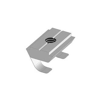 Сухарь пазовый с фиксатором (Лапкой) M6 паз 10 фото 1