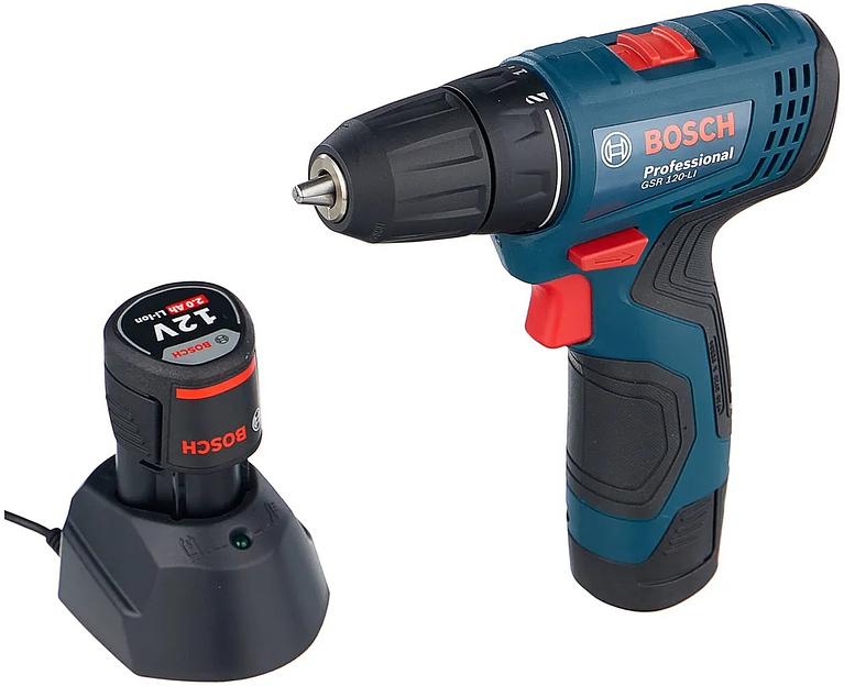 Дрель-шуруповерт аккумуляторная Bosch GSR 120-LI фото 7