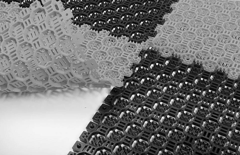 Грязезащитное покрытие ПВХ «Sold Антикаблук», 9 мм, 250х250 мм фото 4