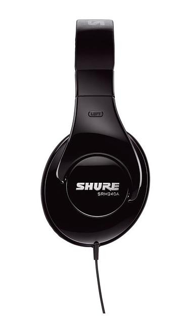 Профессиональные наушники Shure SRH240A-BK фото 2