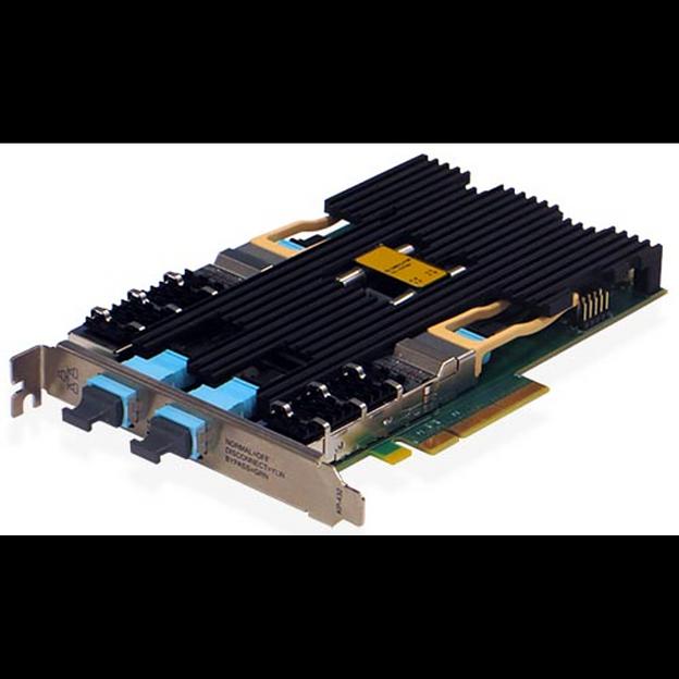 Сетевая карта 2 порта 40GBase-SR4 Bypass (MPO, XL710BM2), Silicom PE340G2BPI71-QS41 фото 1