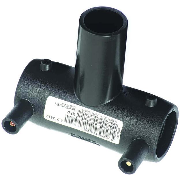 Тройник 40 ПЭ100 SDR11 электросварной полиэтиленовый фото 1