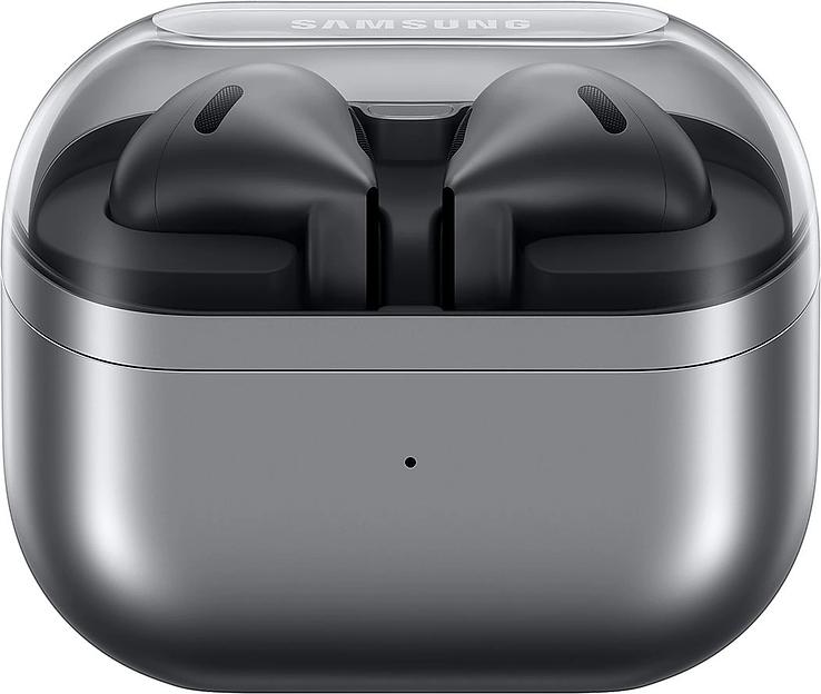 Гарнитура вкладыши Samsung Galaxy Buds 3 серебристый беспроводные bluetooth в ушной раковине (SM-R530NZAACIS) фото 6